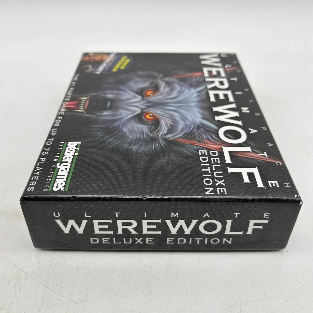 Ultimate Werewolf Deluxe Edition Bezier Games + Hunting Party Expansion COMPLETE